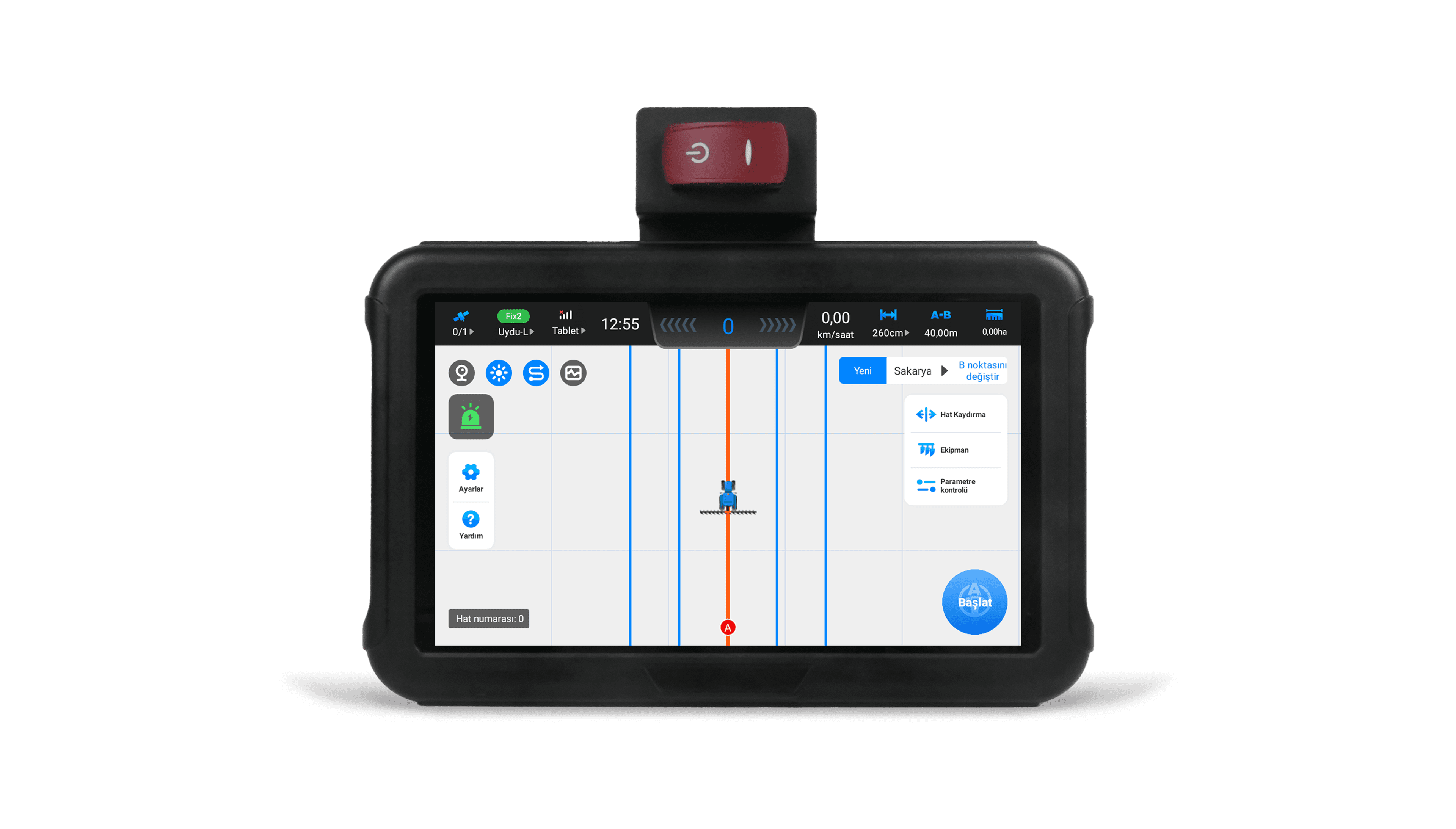 Ana ekran görüntüsü